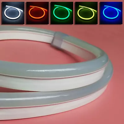 12V/24V 5050 RGB LED Neon Tube Strip Light Rope PVC 10mm*20mm IP68 For Boat Pool • $22.58