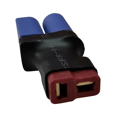 No Wires Connector - EC5 Male To Female T-Plug Adapter (Deans Style) • $4.72