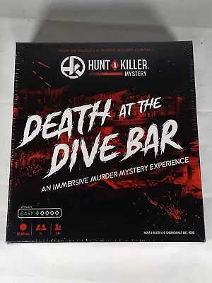 Hunt A Killer: Death At The Dive Bar Murder Mystery Game NEW SEALED • $9.99