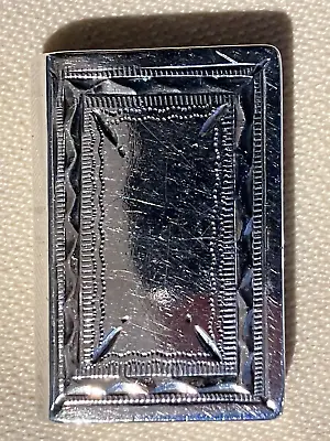 Georgian 1814 Samuel Pemberton  Birmingham Sterling Silver  Vinaigrette (8g) • $122.08