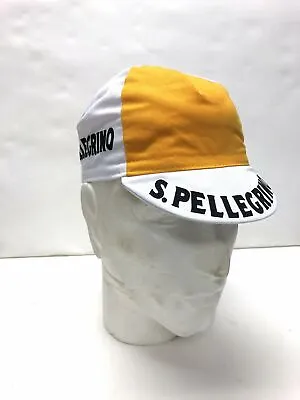 San Pellegrino Vintage Professional Team Cycling Cap - Made In Italy By Apis • $12.71