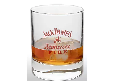 Jack Daniels Tennessee Fire Tumbler Glass • £9.95