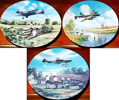 £10.99 • Buy Royal Doulton Ltd Edit  Bradex RAF War Plane Collectors Plate Heroes Of The Sky
