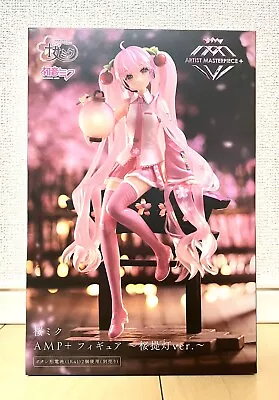 Vocaloid Hatsune Miku Sakura Miku AMP Lantern Ver. Figure Japan TAITO • $40