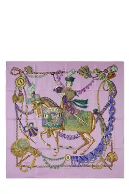 Hermes Vintage Scarf Le Timbalier In Box • $214.99