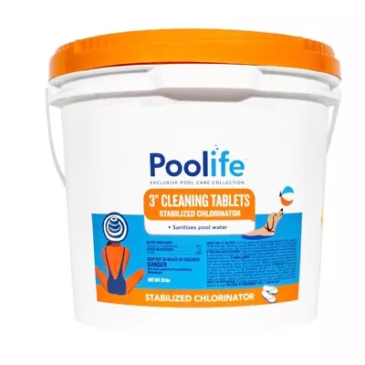 Poolife 3  Cleaning Tablets Stabilized Chlorine (25#) • $179.99