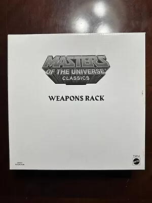 Weapons Rack Masters Of The Universe Classics Sealed Box • $25