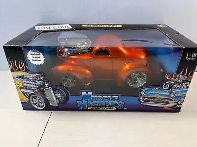 '41 Willy's Coupe Gasser Muscle Machine In 1/18 Scale • $45