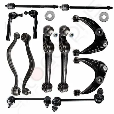 12Pcs Front Upper Lower Control Arms Sway Bars Tie Rod End For 2003-2007 Mazda 6 • $115.89