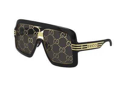 $651.17 • Buy Gucci Sunglasses GG0900S  001 Black Gray Man