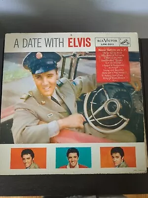 A Date With Elvis LPM-2011 Original Pressing 1959 EX Vinyl • $89.99