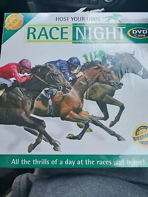 Host Your Own Race Night 4th Edition DVD Game Horse Racing Cheatwell Games • £6.99