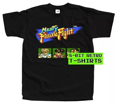 Mighty Final Fight 8 BIT NES GAME MEN T SHIRT All Sizes S-5XL 100% COTTON • $20