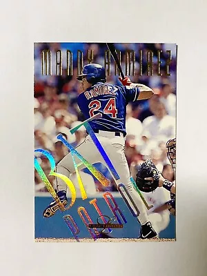 1995 Leaf Limited Bat Patrol #7 Manny Ramirez Cleveland Indians Insert Card • $1.99