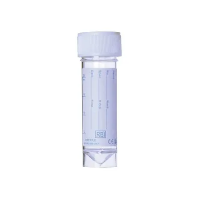 30ml Universal Containers Specimen Containers Sample Bottle Labelled QTY OF 50 • £11.49