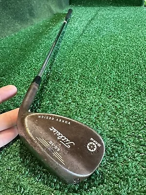 Titleist Vokey Spin Milled SM4 Oil Can 60° 10 Lob Wedge~Steel Wedge Flex~35.25” • $30