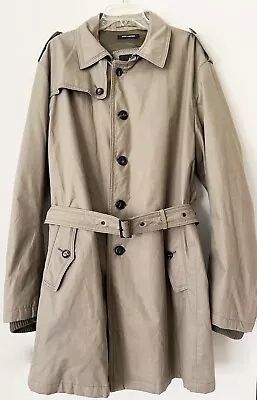 Vintage Schneiders Beretta Belted Mid-length Trench Coat W/ Gore Tex Men’s 48 XL • $9.99