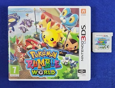 3DS POKEMON RUMBLE WORLD Game 3DS 2DS Nintendo PAL Version Pokémon • $65.99
