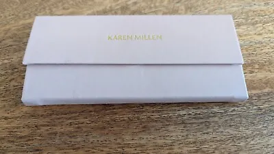 New! Karen Millen Pink Collapsible Glasses Case & Sealed Cloth . Snap Close. • £5