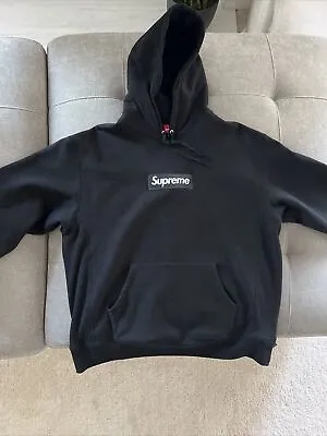 Supreme Box Logo Hooded Sweatshirt FW/21 Hoodie Black 2021 Large • $260