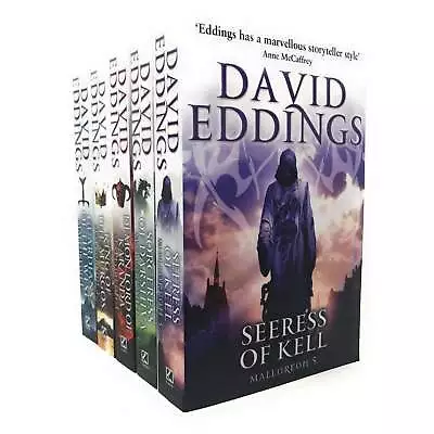 David Eddings The Malloreon Series 5 Books Set Collection Guardians Of The West • £22.99