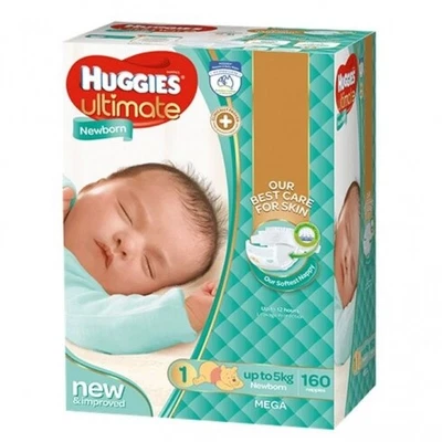 $101.91 • Buy New Huggies Ultimate  Nappies Unisex, Disney Designs - Carton (4 X 24Pk) Infant