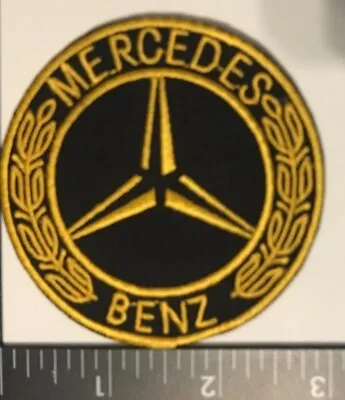 Mercedes Benz Luxury Vehicles Racing Gold Embroidery Patch High Quality  • $12.75