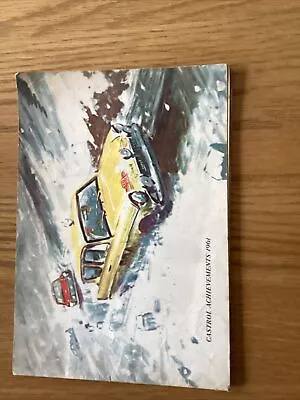 Castrol Achievements 1961 Racing + Rallying Successes Car Boat Air Motorcycle • £8