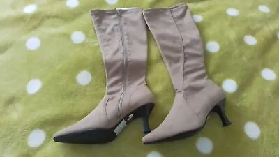 Ladies Wide Calf Boots Size 7 EEE  NEW • £10.99