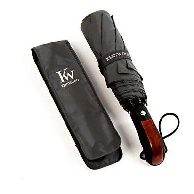 $32.73 • Buy Automatic Fold Umbrella Open Close Lightweight Strong Windproof Compact Travel