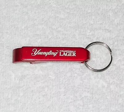 Yuengling Lager - Bottle Opener W/ Key Ring - Red - Aluminum - New • $8.50