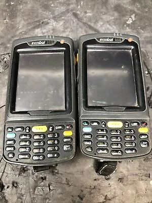 $100 • Buy Lot Of 2 Zebra Symbol MC70 MC7090-PU0DJFRFA7WR Mobile Handheld Computers JHB3