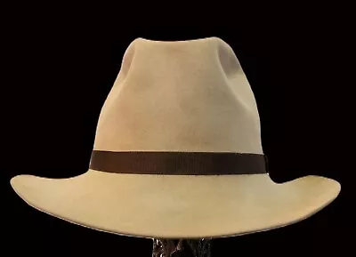 Rare MacLachlan/Mac Lachlan Silverbelly Beaver Fedora Small Cowboy Hat 7 1/4 • $150