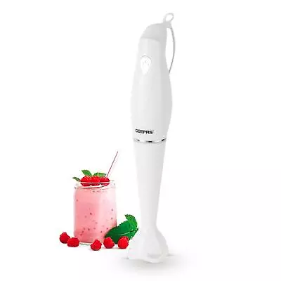 Hand Blender Food Collection Mixer With SS Blades 180W Anti-Splash White • £12.99