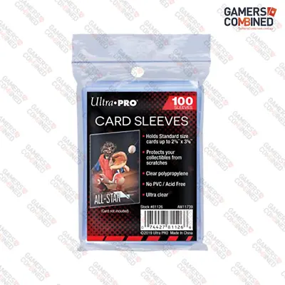 100 X Ultra Pro Card Penny Deck Sleeve Clear Protector Pokemon TCG MTG AFL • $6.83