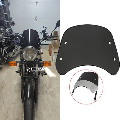 5 - 7  Headlight Motorcycle Windshield Windscreen For Honda CB750F CB750K CB500 • $26.18