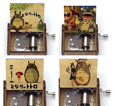 £3.99 • Buy  TOTORO ANIME HAND CRANK MUSIC BOX THEME TONARI NO TOTORO Slippers Earrings