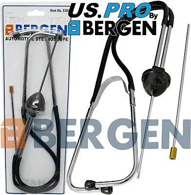 £7.45 • Buy BERGEN Automotive Stethoscope Mechanics Stephoscope Engine Diagnostic Tool Probe
