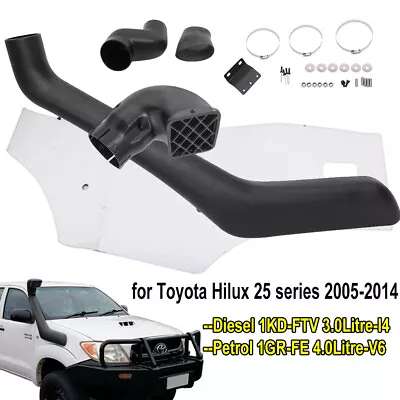 Snorkel Kit Air Intake For Toyota Hilux N70 25 Series 2005-2014 SR/SR5 1KD-FTV • $129.99