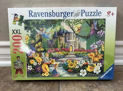 Ravensburger CASTLE FANTASY Floral Fairy Puzzle 200 XXL Perfect Age Fit Pcs • $30