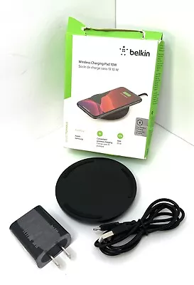 Belkin BoostCharge 10W Fast Wireless Charger Pad (WIA001ttBK) - Black • $7.99