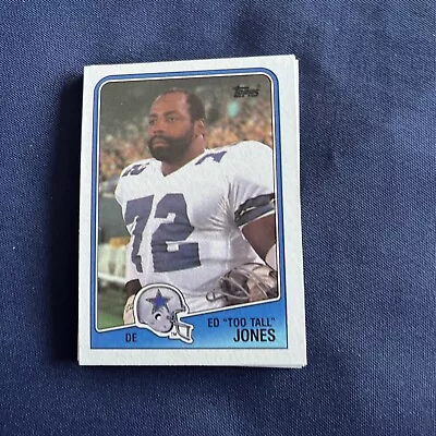 1988 Topps Football  #266 Ed  Too Tall  Jones  Dallas Cowboys • $1.49