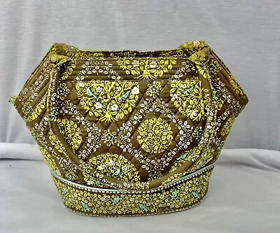 Vera Bradley Sittin In A Tree Angles Zipper Tote Shoulder Bag Purse Retired • $26.95