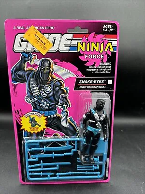 1992 Vintage Gi Joe #1 SNAKE EYES Covert Mission NINJA FORCE Hasbro FREE SHIPP • $49.99