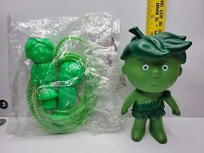 Vintage JOLLY GREEN GIANT Little Sprout Figure 6.25  Vinyl Toy & Jump Rope  • $16