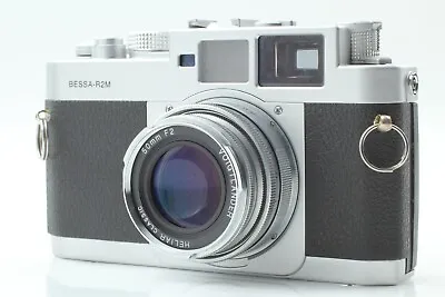 [Exc+5] Voigtlander BESSA R2M Body 50mm F/2 Silver 250th Anniversary Japan • $1579.99