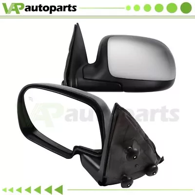 For 1999-2002 Chevy GMC Truck Chrome Heated Power Side View Mirrors Pair • $57.45