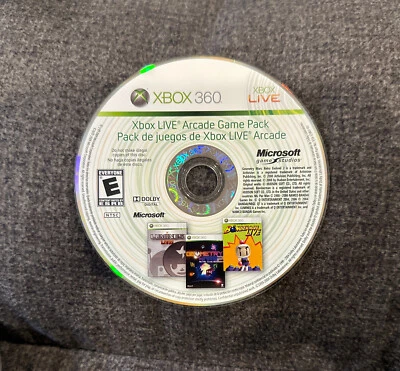 $9.99 • Buy Xbox Live Arcade Game Pack Microsoft Xbox 360 ~ Works Great! ~ Fast Shipping!