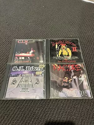 Mac Dre C.I.N Mobstas S.I Riders Bulk X4 Rare And Collectable Bay Area Rap CDs • $13.05