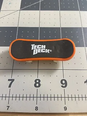 Mini Tech Deck Dude Orange Finger Board Skateboard  • $3.99